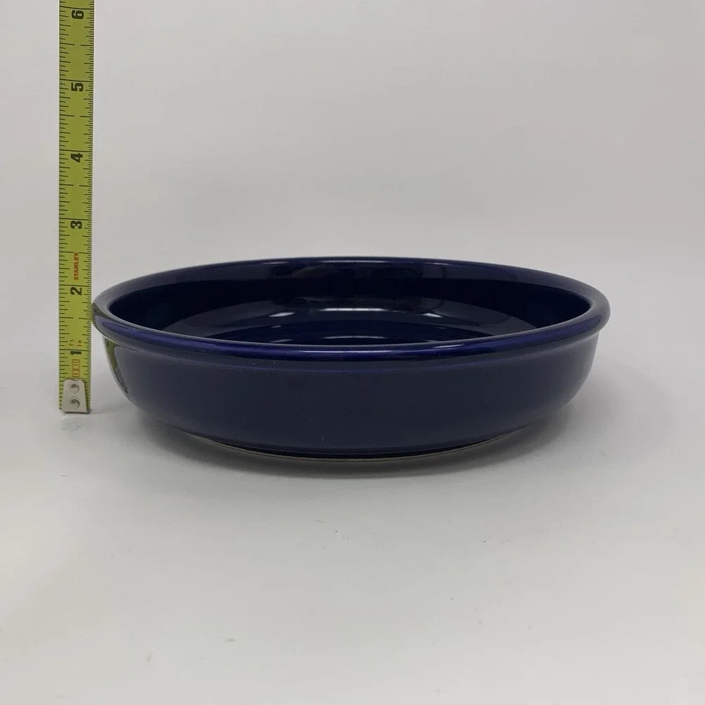 WAECHTERSBACH Germany Cobalt Blue Individual Pasta Bowl Retired, Solid Colors